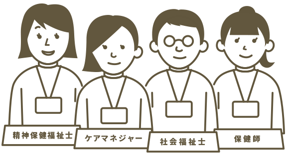 永山地域包括支援センターは、高齢者を支える永山地域の支援機関です。